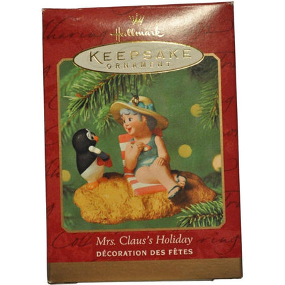 2000 Mrs. Claus's Holiday Hallmark Ornament (Penguin) QX8011