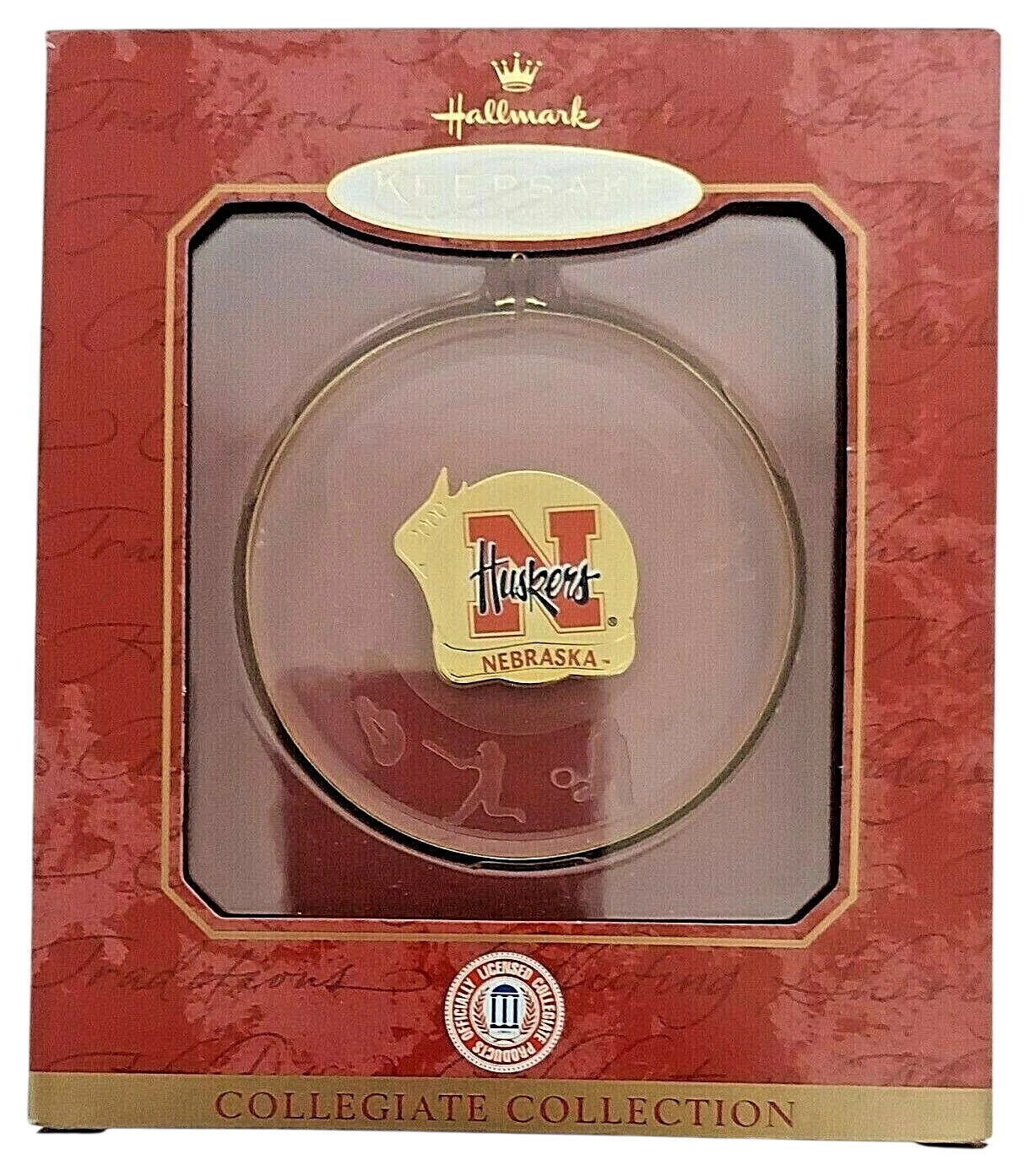 2000 Nebraska Cornhuskers Hallmark Ornament (College Sports) QSR2321