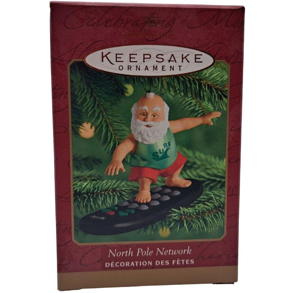 2000 North Pole Network Hallmark Ornament (Santa Claus) QX6994