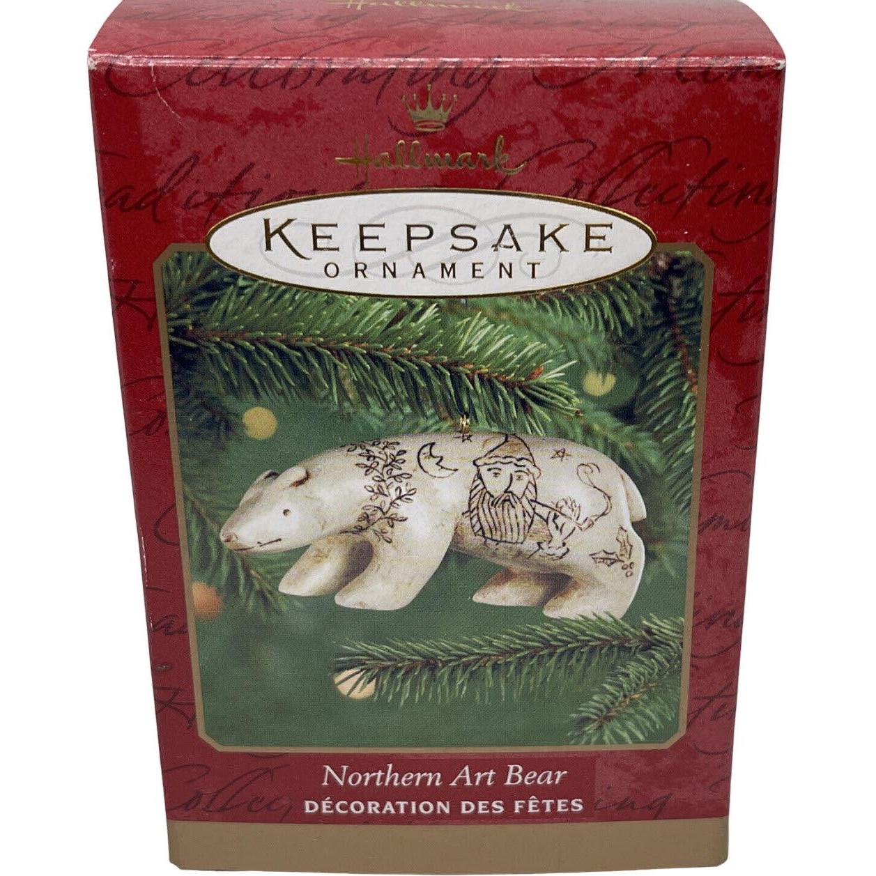 2000 Northern Art Bear Hallmark Ornament (Polar Bear) QX8294