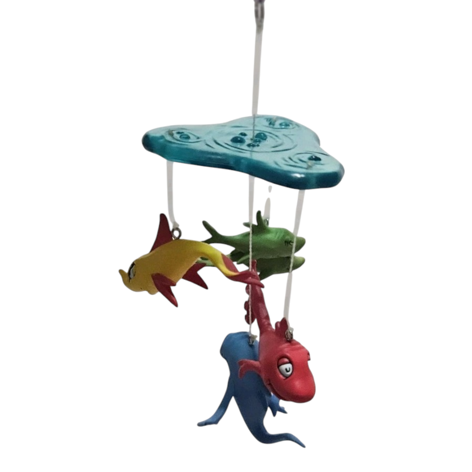 2000 One Fish Two Fish Red Fish Blue Fish Hallmark Ornament (Dr. Seuss) QX6781