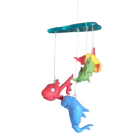 2000 One Fish Two Fish Red Fish Blue Fish Hallmark Ornament (Dr. Seuss) QX6781