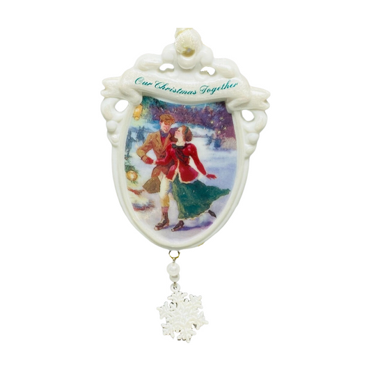 2000 Our Christmas Together Hallmark Ornament (Our Christmas Together) QX8054 Image1