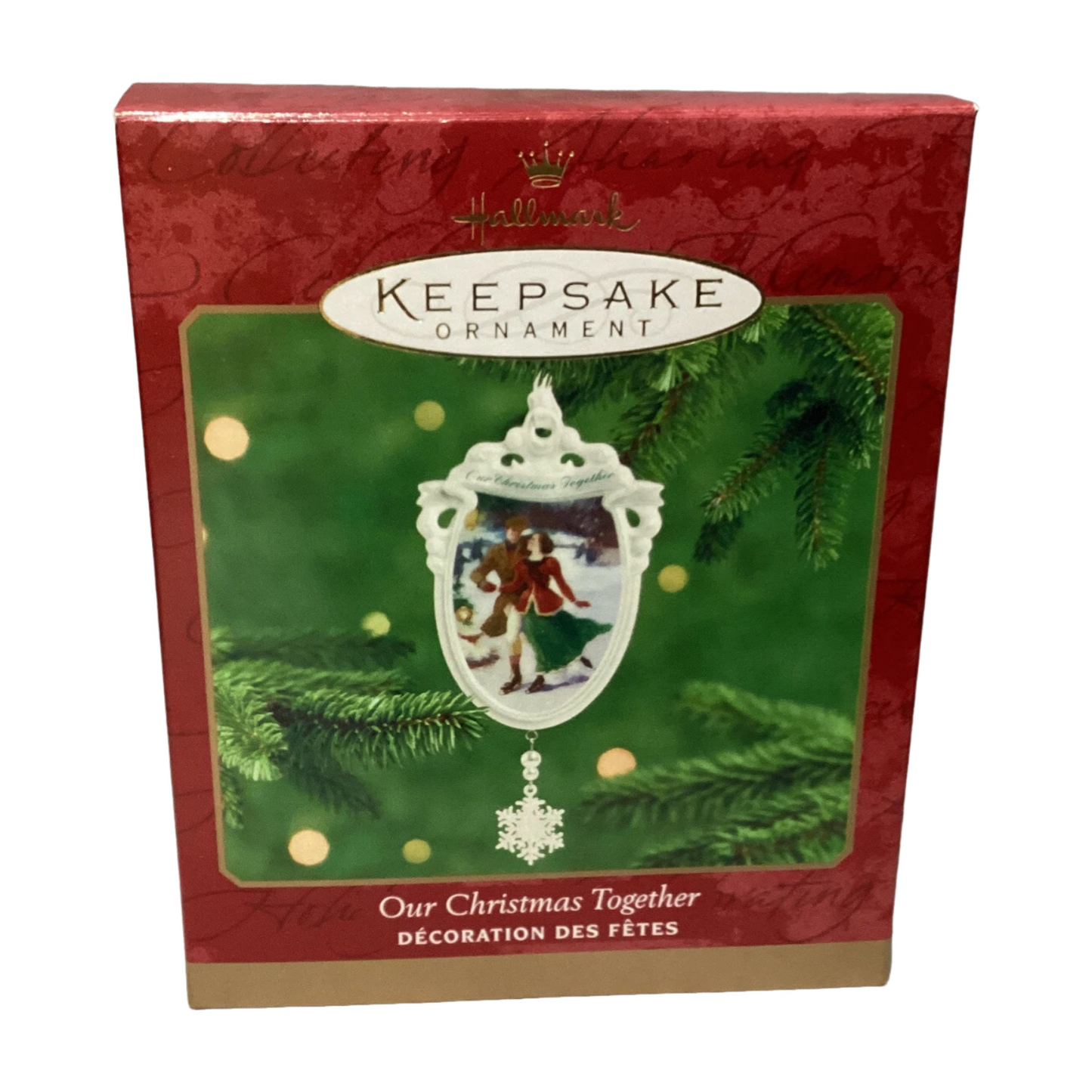 2000 Our Christmas Together Hallmark Ornament (Our Christmas Together) QX8054 Image2