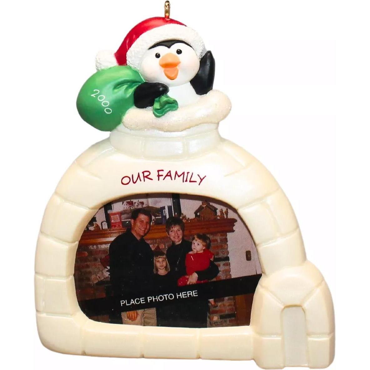 2000 Our Family Hallmark Ornament (Photo Holder) QX8211