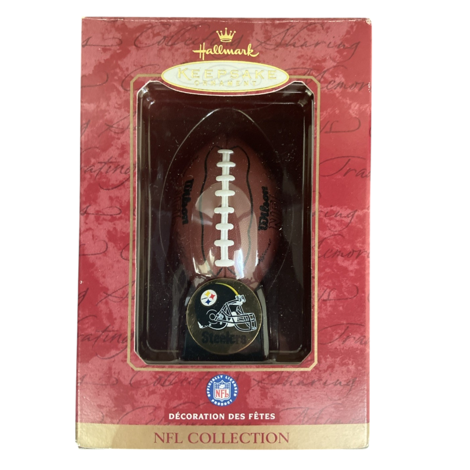 2000 Pittsburgh Steelers Hallmark Ornament (NFL) QSR5124