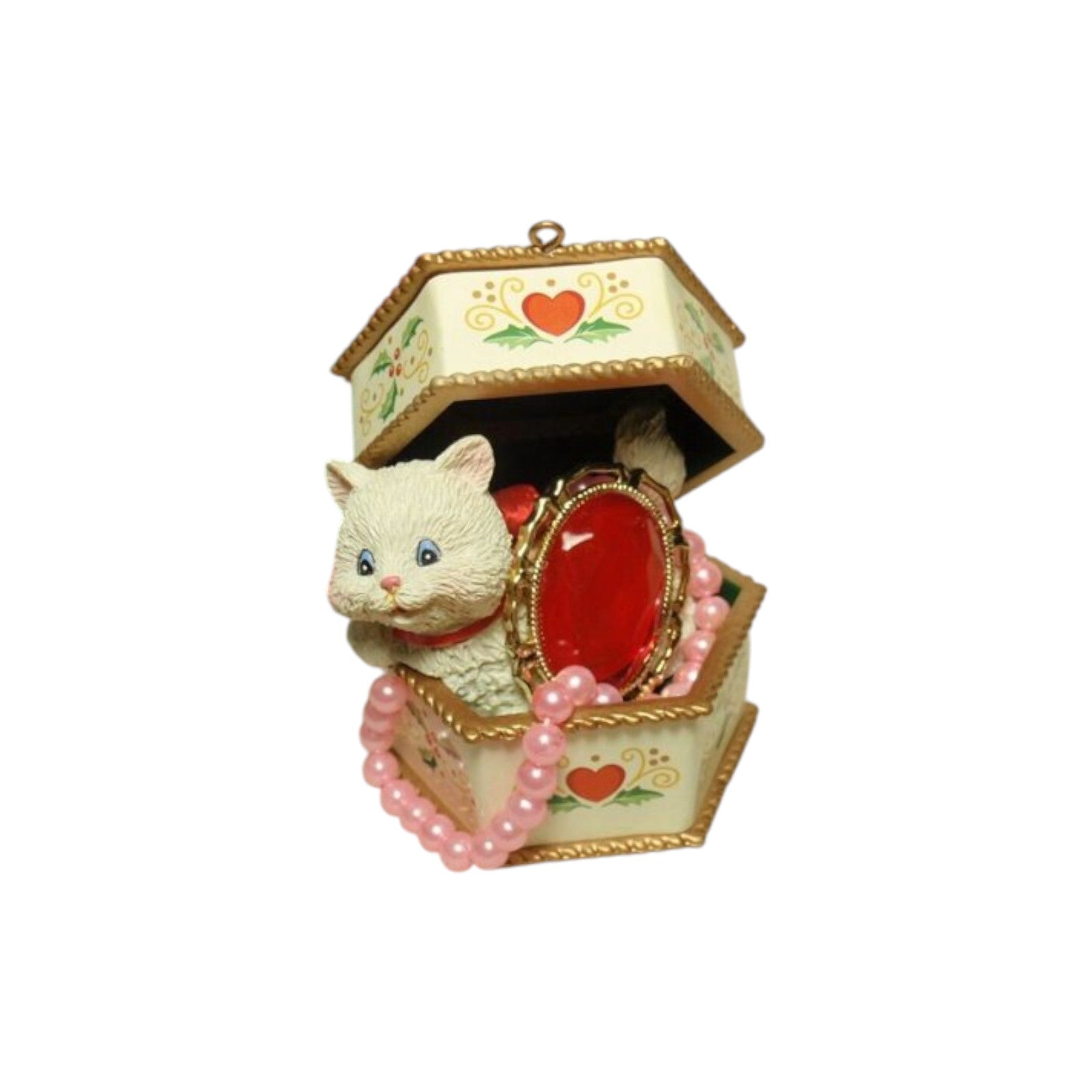 2000 Pretty Kitty (Kitten) Carlton Cards Heirloom Ornament CXOR-092G Image1