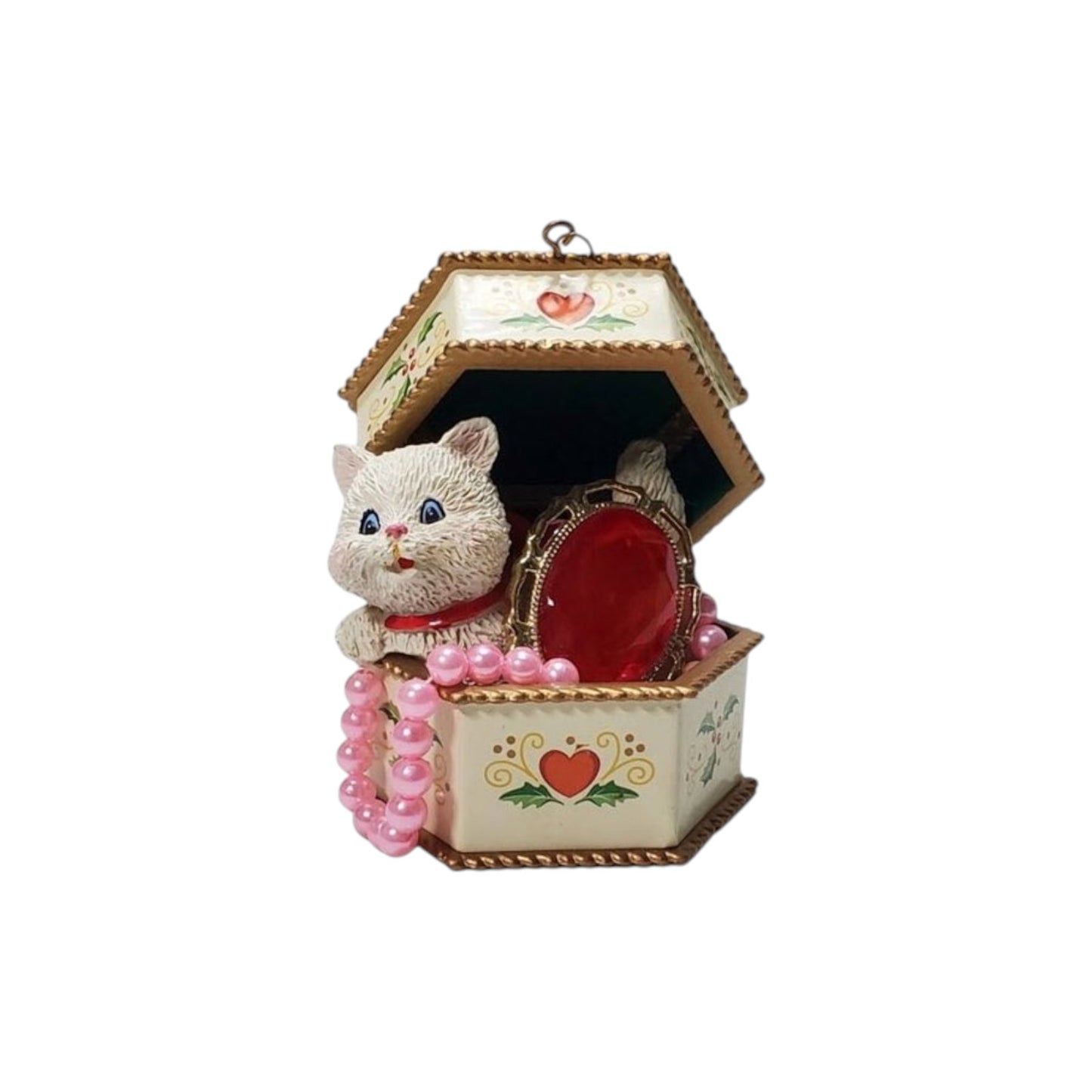 2000 Pretty Kitty (Kitten) Carlton Cards Heirloom Ornament CXOR-092G Image4
