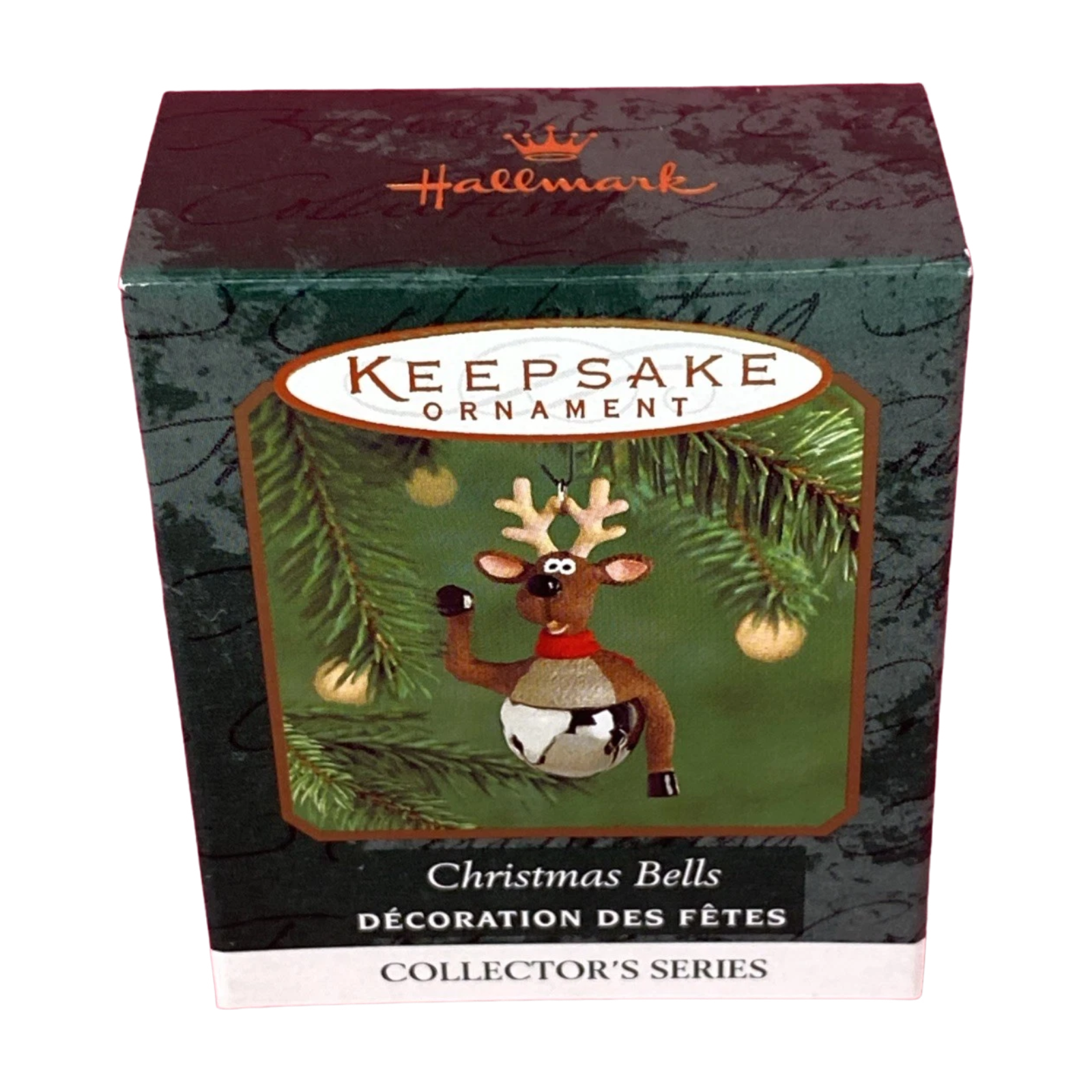 2000 Reindeer Hallmark Ornament (Christmas Bell) QXM5964 Image2