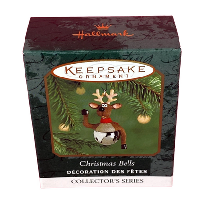 2000 Reindeer Hallmark Ornament (Christmas Bell) QXM5964 Image2