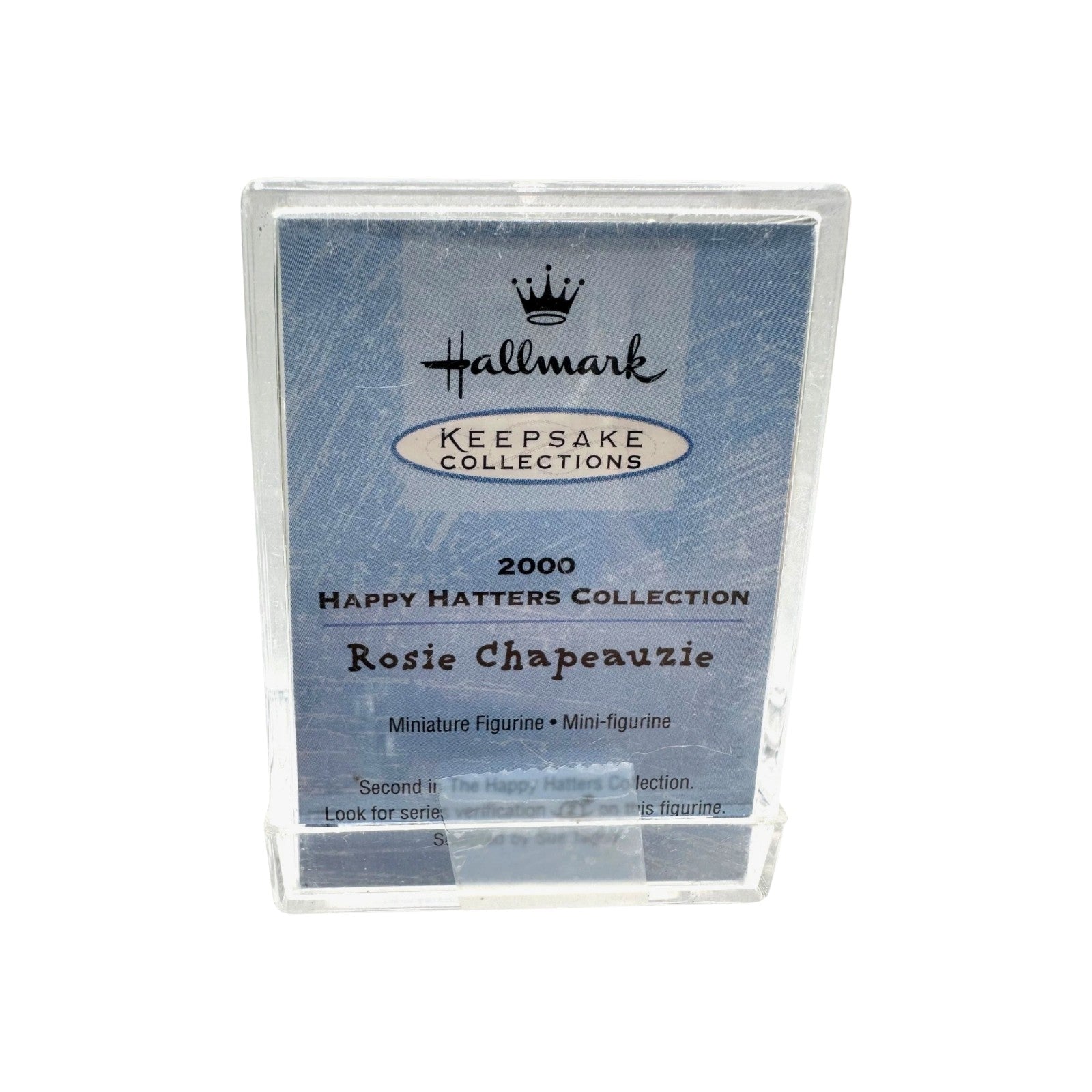 2000 Rosie Chapeauzie Hallmark Ornament (Happy Hatters) QMM7001 Image6