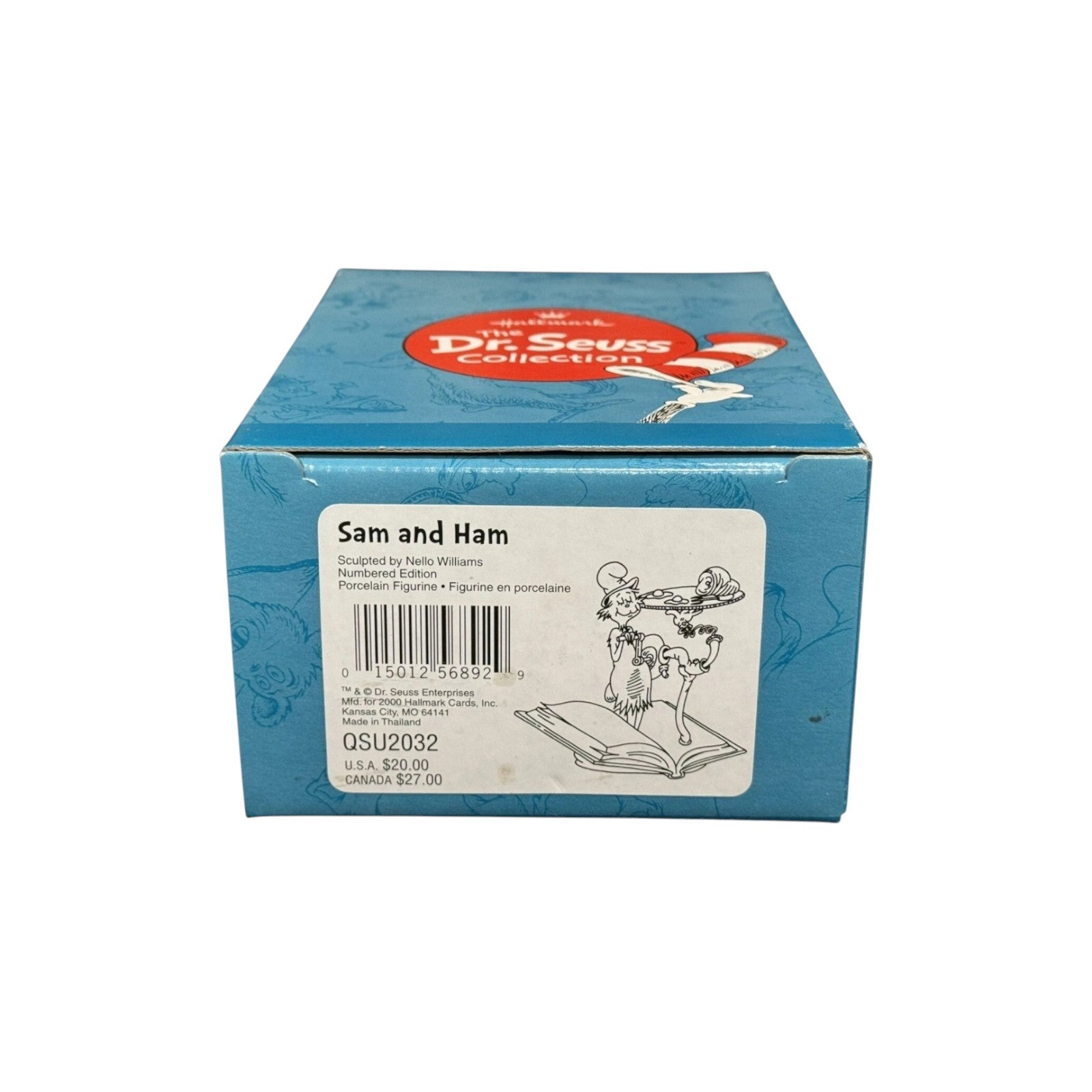 2000 Sam and Ham (Dr. Seuss) Hallmark Ornament QSU2032 Image6