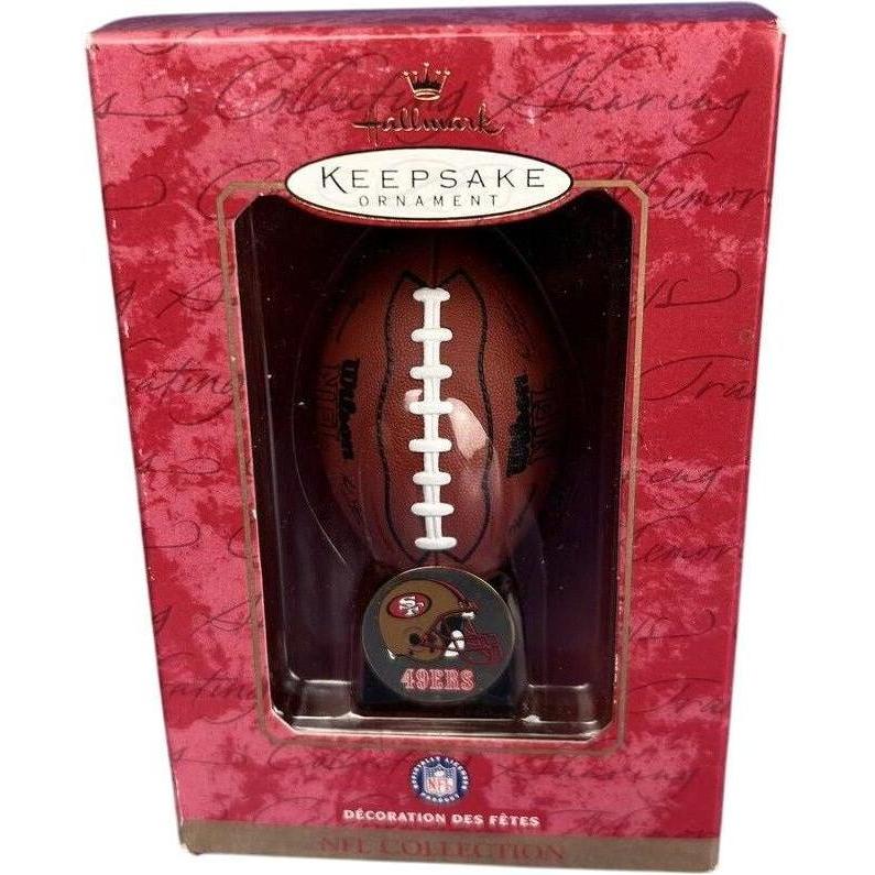 2000 San Francisco 49ERS Hallmark Ornament (NFL) QSR5134