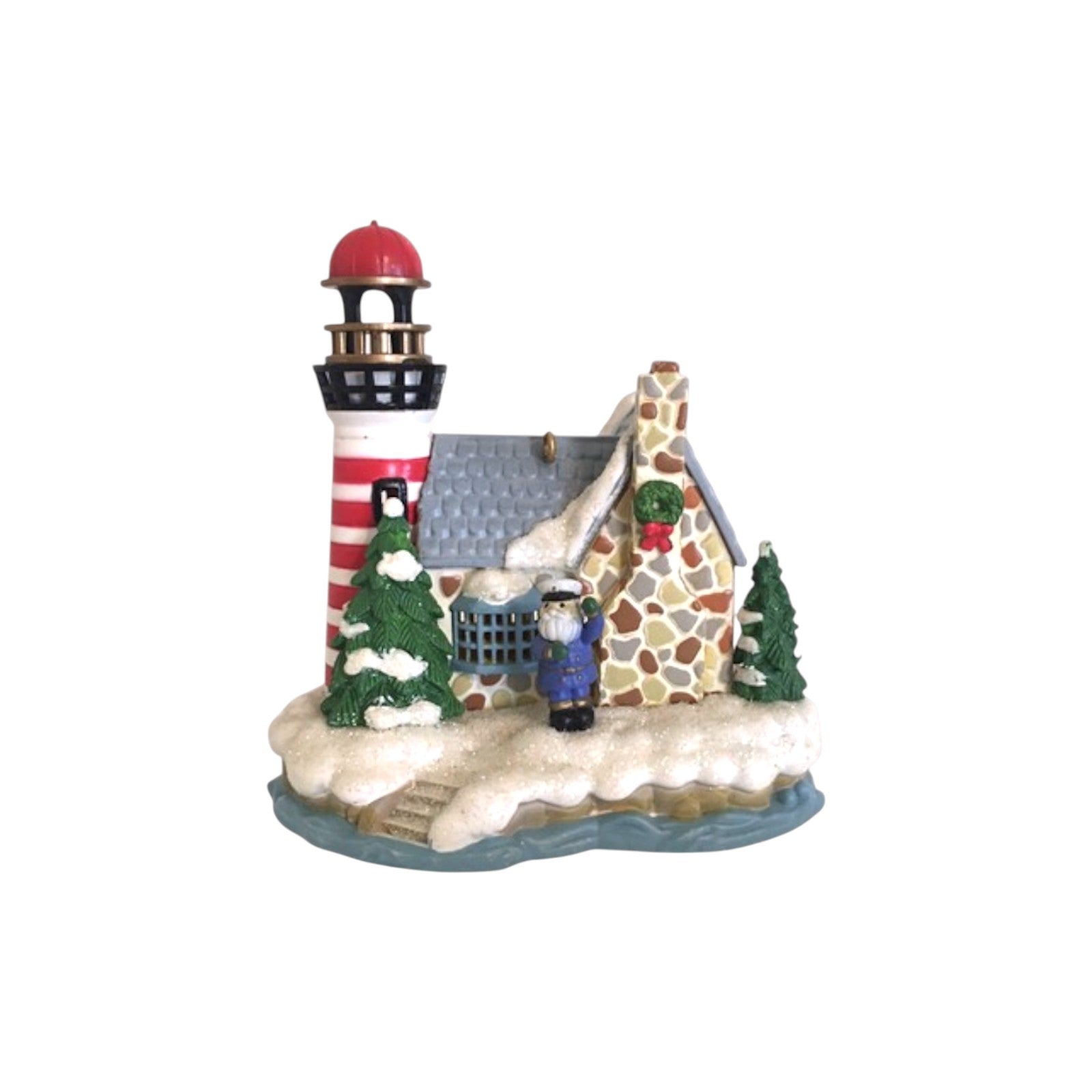 2000 Santa by the Sea Carlton Cards Ornaments (Lighthouse) CXOR-050R Image1