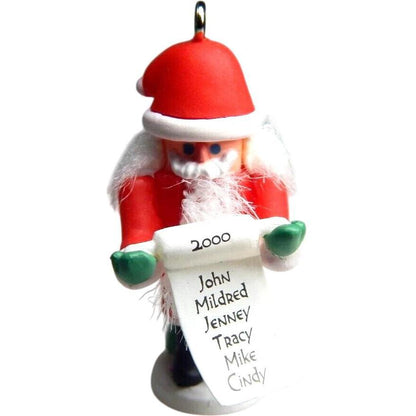 2000 Santa's List Hallmark Ornament (Nutcracker Guild) QXM5991