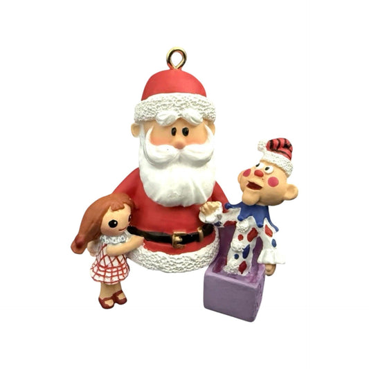 2000 Santa's Misfit Toys - Rein-dears in love, Santa's Special Toys, All it Took Was a Smile with Tin Box Carlton Cards Ornaments (Rudolph the Red-Nosed Reindeer) CXOR-143E Image1