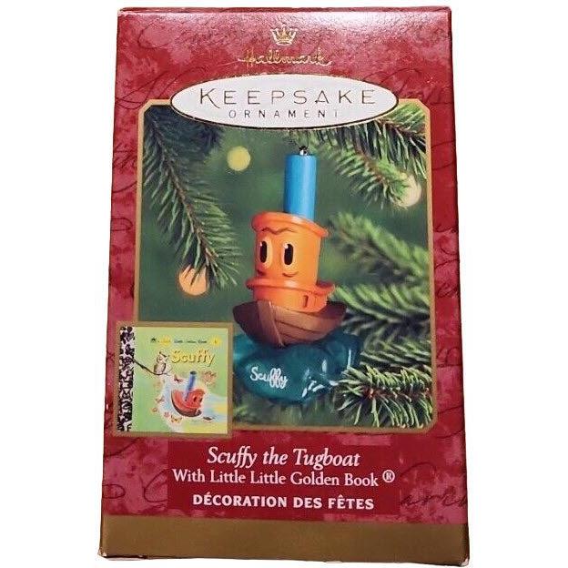 2000 Scuffy the Tugboat Hallmark Ornament (Little Golden Books) QX6871