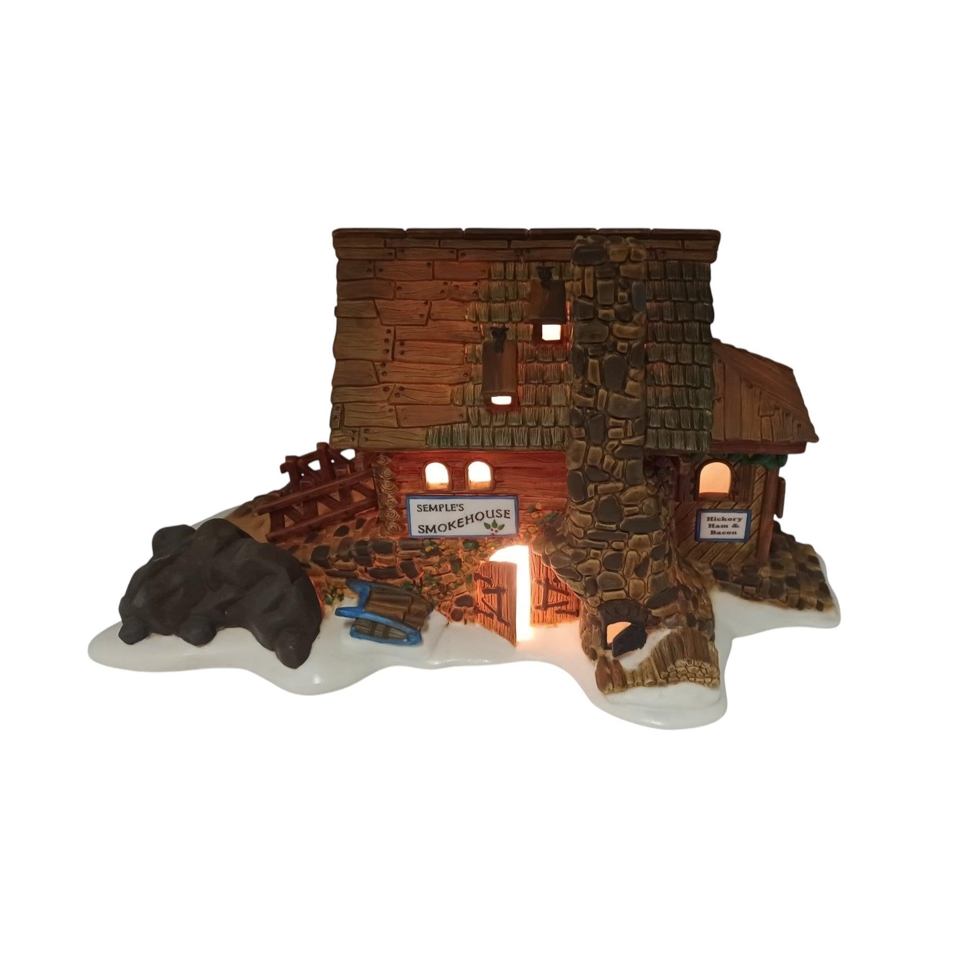 2000 Semple’s Smokehouse – New England Village Series Department 56 56580 Image3