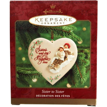 2000 Sister to Sister Hallmark Ornament (Family) QX8144