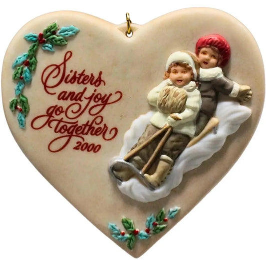 2000 Sister to Sister Hallmark Ornament (Family) QX8144