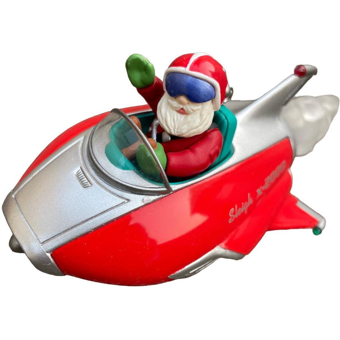 2000 Sleigh X-2000 Hallmark Ornament (Here Comes Santa) QX6824