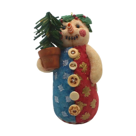 2000 Snow Girl Hallmark Ornament (Snowmen) QX8274 Image1