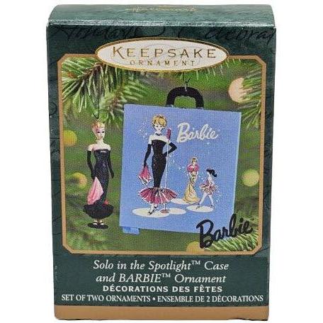 2000 Solo in the Spotlight Case & Barbie Hallmark Ornament (Barbie Cases) QXM5312