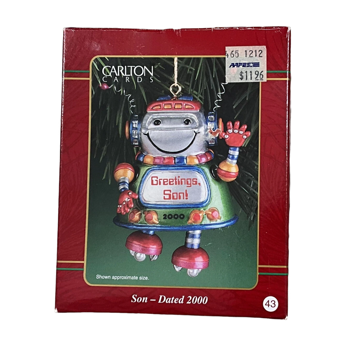 2000 Son Carlton Cards Ornaments (Family) CXOR-046C Image2