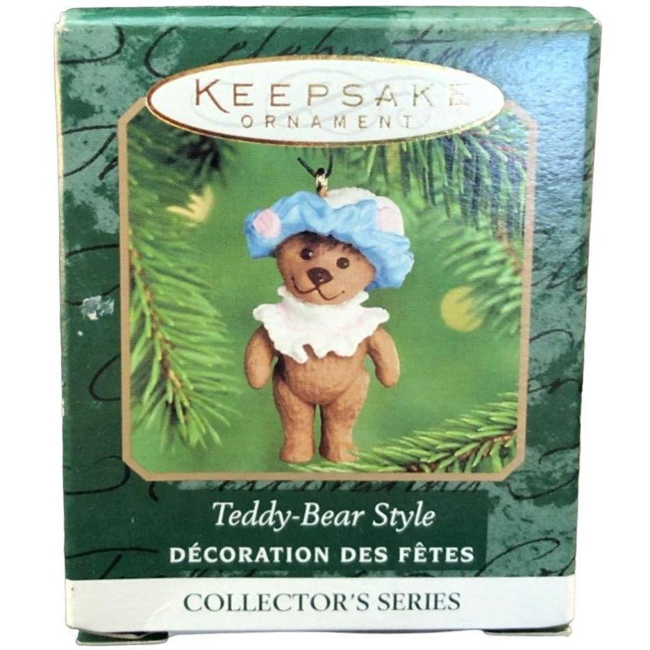 2000 Teddy-Bear Style Hallmark Ornament (Teddy-Bear Style) QXM5954