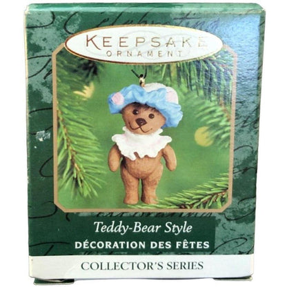 2000 Teddy-Bear Style Hallmark Ornament (Teddy-Bear Style) QXM5954
