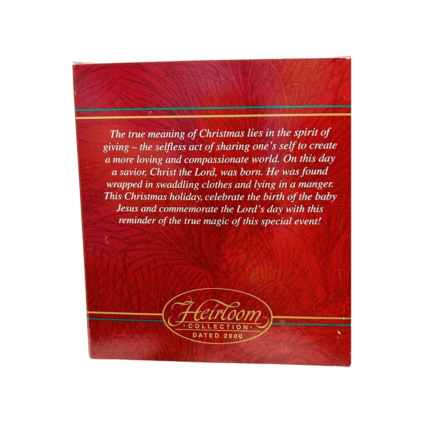 2000 The Good Book Carlton Cards Ornaments (Religious) CXOR-134C Image5