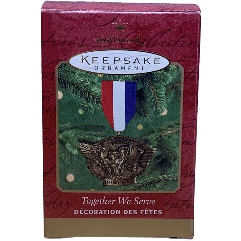 2000 Together We Serve Hallmark Ornament (United States Armed Services) QX8021