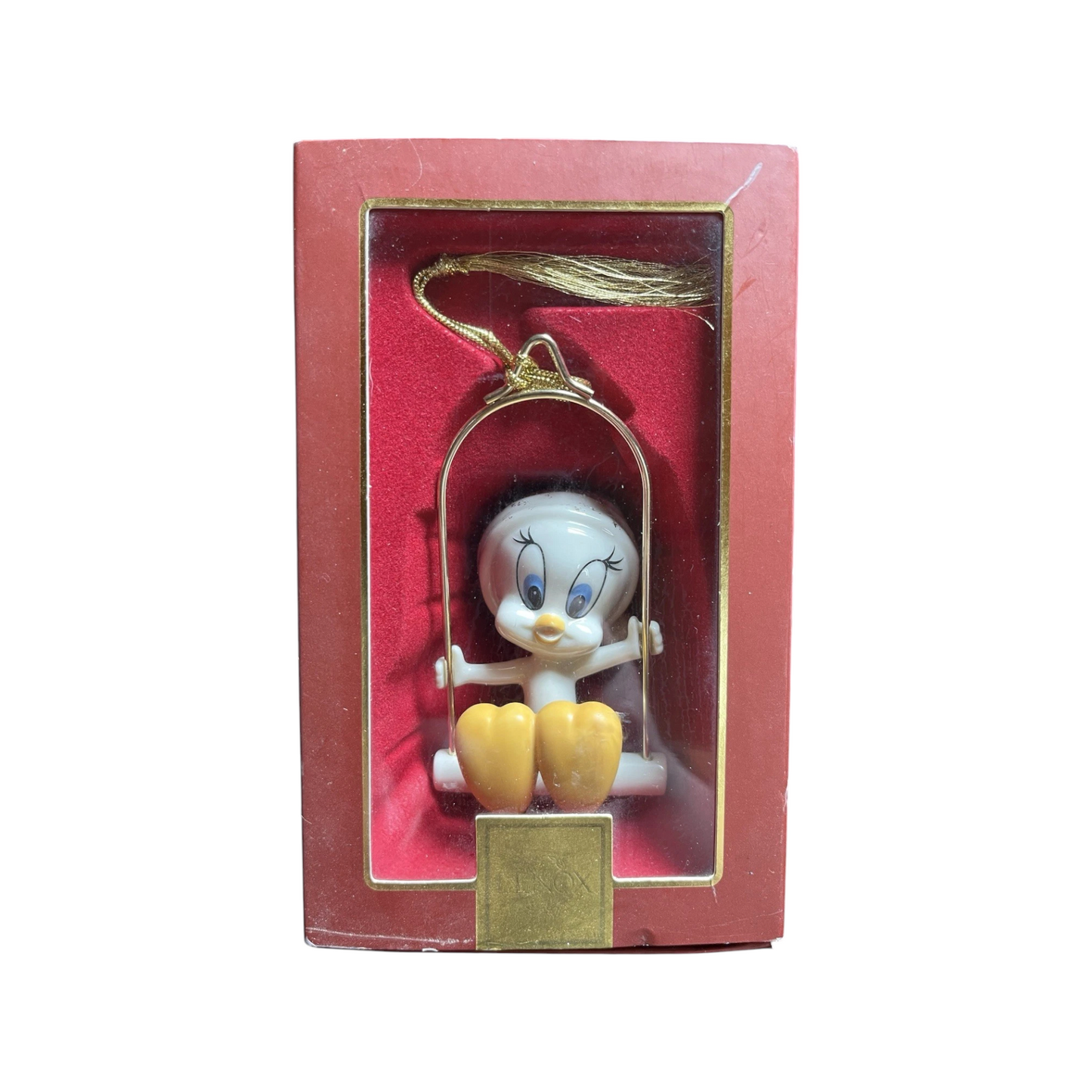 2000 Tweety Swings Into Christmas Looney Tunes Lenox Ornament 760568 Image2