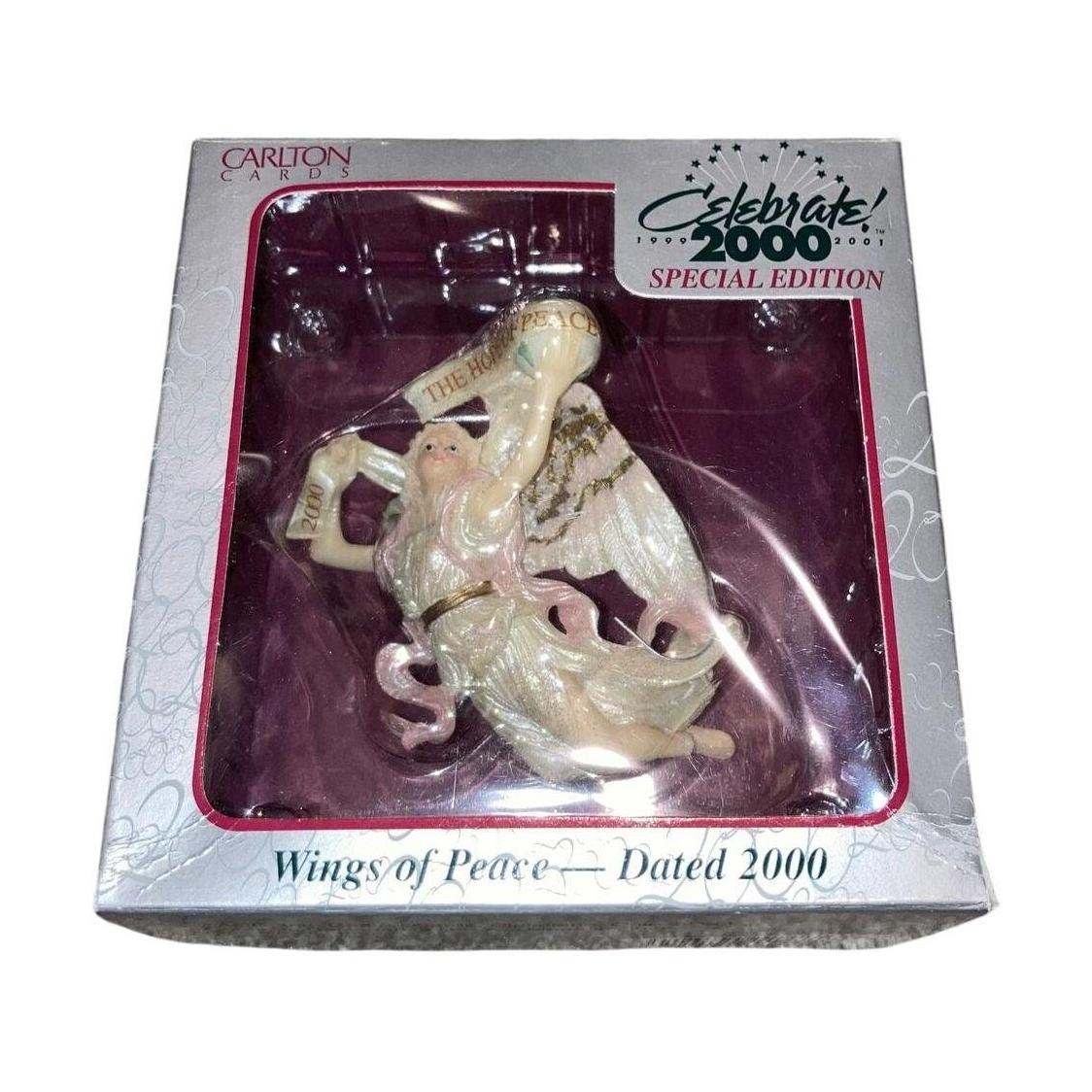 2000 Wings of Peace Carlton Cards Ornaments (Angels) CXOR-303A Image2
