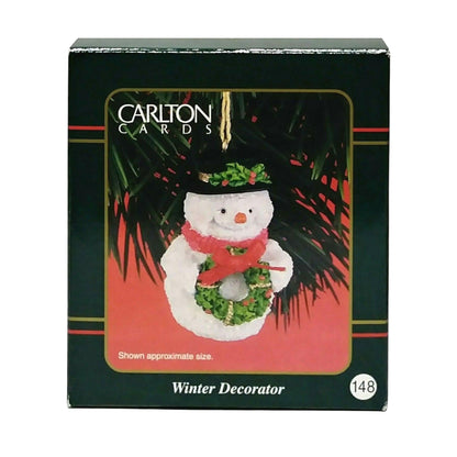 2000 Winter Decorator Carlton Cards Ornaments (Snowmen) CXOR-154C Image2
