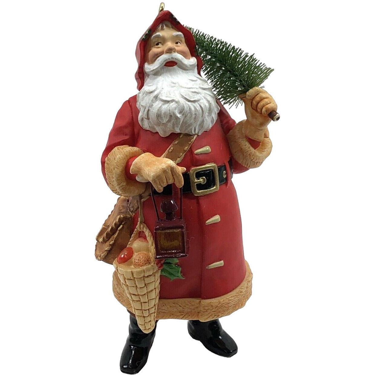 2000 Winterberry Santa Hallmark Ornament (Santa Claus) QXI4331