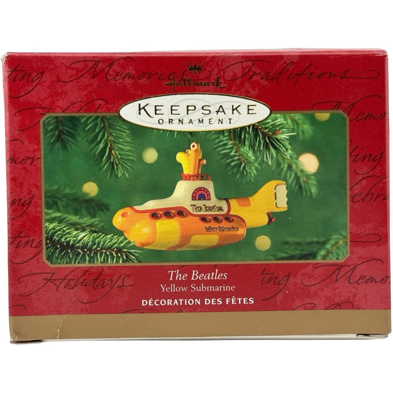 2000 Yellow Submarine Hallmark Ornament (The Beatles) QXI6841