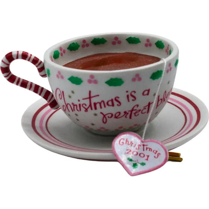 2001 A Perfect Blend Hallmark Ornament (Eat & Drink) QX8985