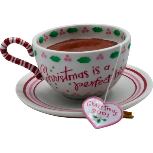 2001 A Perfect Blend Hallmark Ornament (Eat & Drink) QX8985