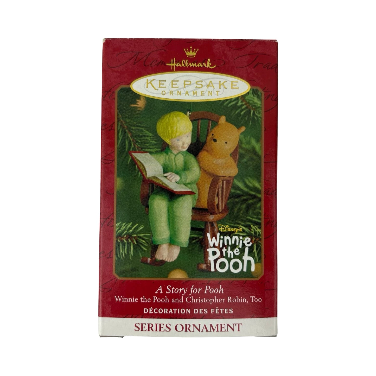 2001 A Story for Pooh Hallmark Ornament (Winnie the Pooh) QXD4135