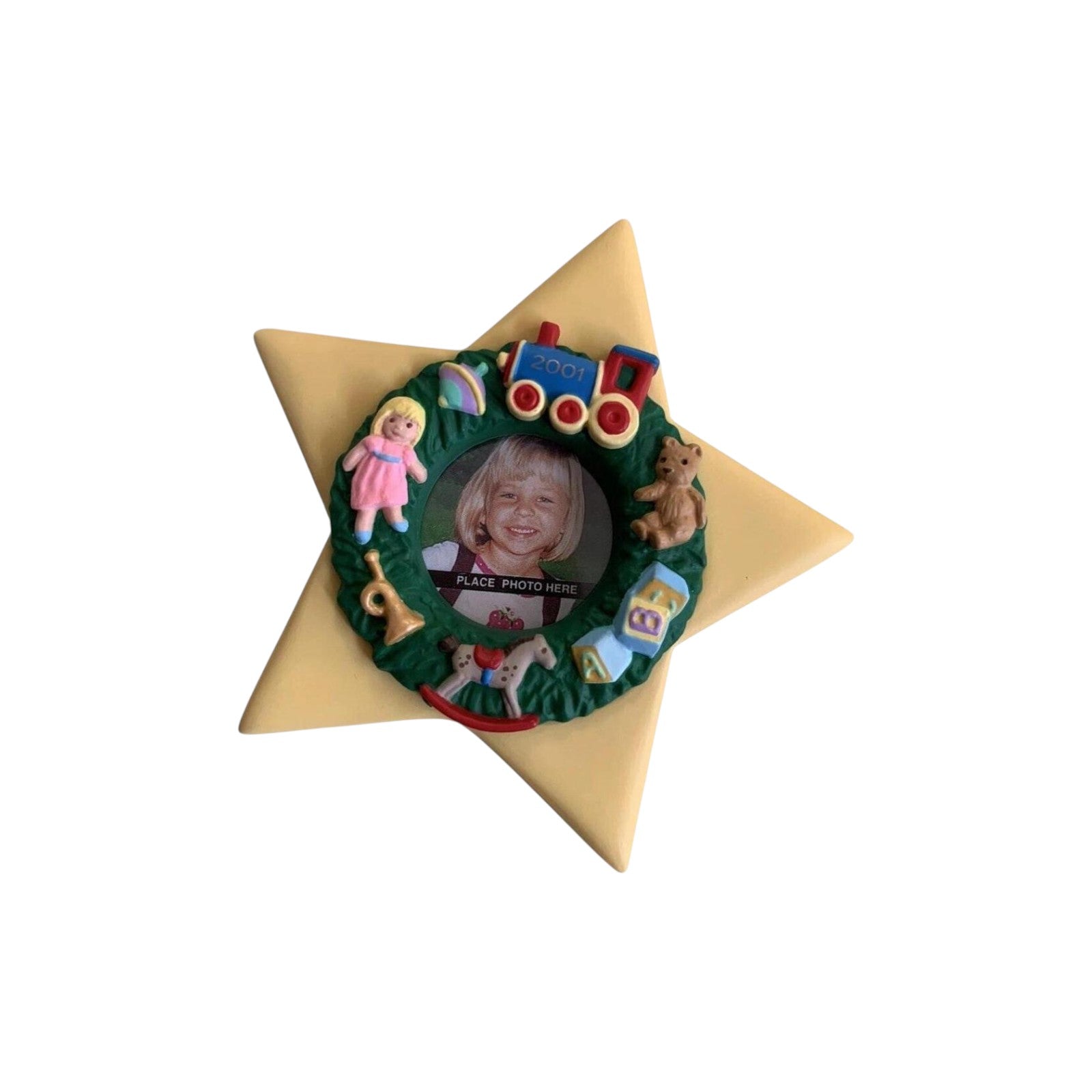 2001 All-Star Kid Hallmark Ornament (Photo Holder) QX2805 Image3
