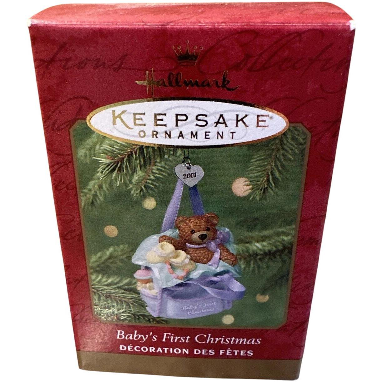 2001 Baby's First Christmas Hallmark Ornament (Baby's First Christmas) QX8482