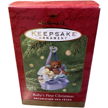 2001 Baby's First Christmas Hallmark Ornament (Baby's First Christmas) QX8482