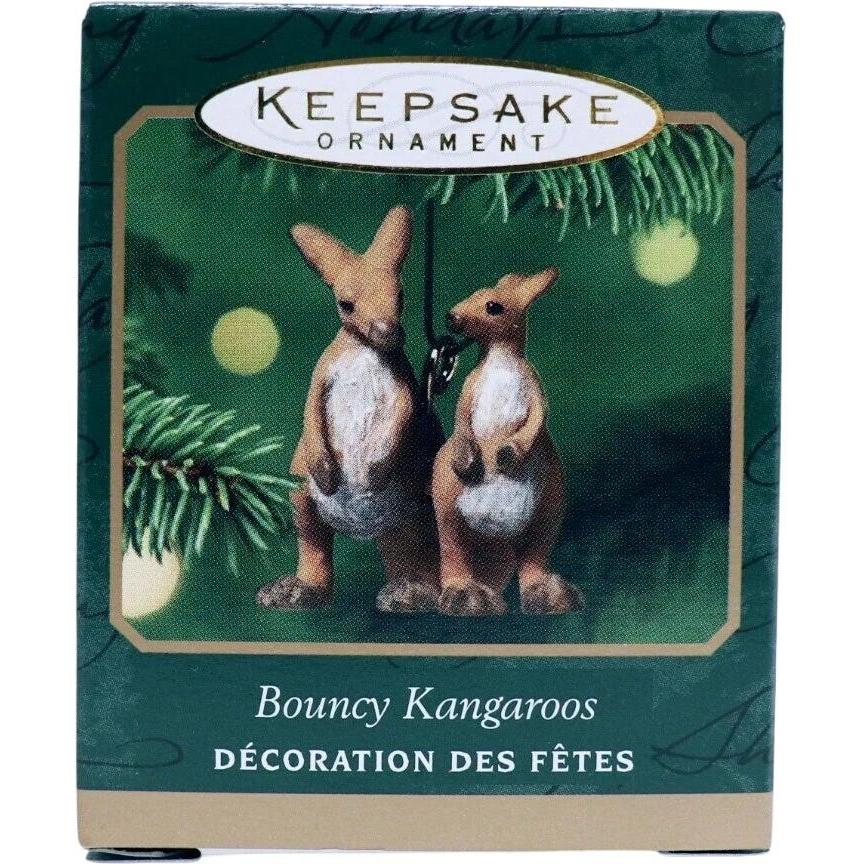 2001 Bouncy Kangaroos Hallmark Ornament (Noah's Ark) QXM5332