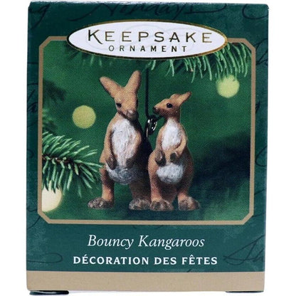 2001 Bouncy Kangaroos Hallmark Ornament (Noah's Ark) QXM5332
