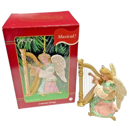 2001 Celestial Strings Carlton Cards Ornaments (Angels) CXOR-116E