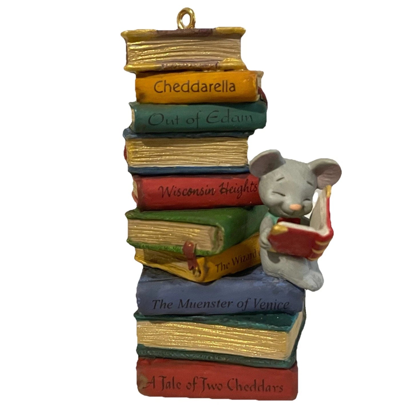2001 Gouda Reading Hallmark Ornament (Mouse) QX2855