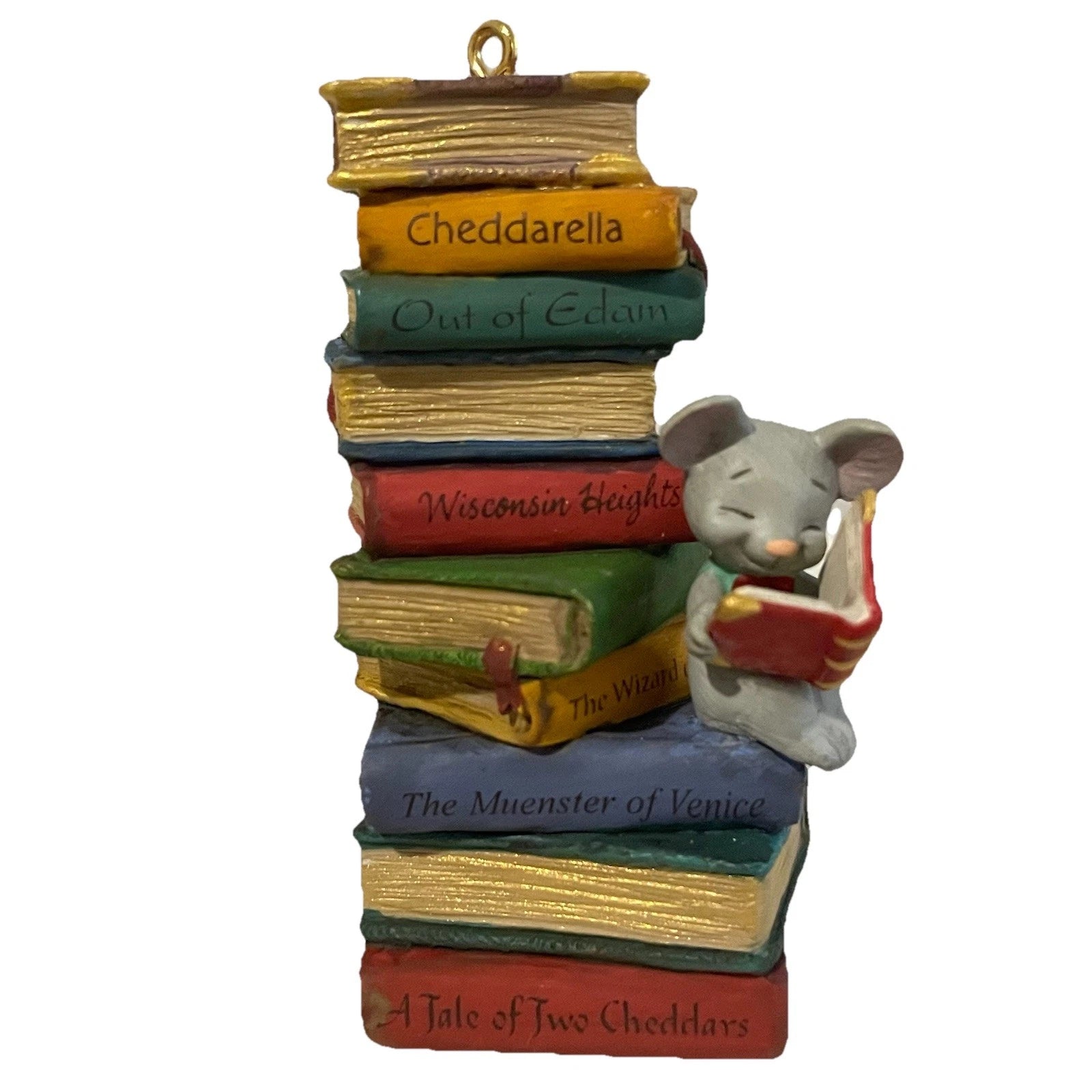 2001 Gouda Reading Hallmark Ornament (Mouse) QX2855