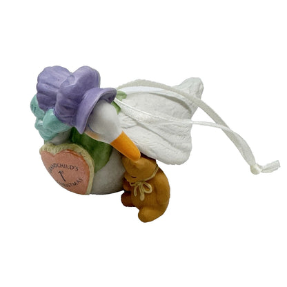 2001 GrandChild's First Christmas Hallmark Ornament (Baby's First Christmas) QX8485