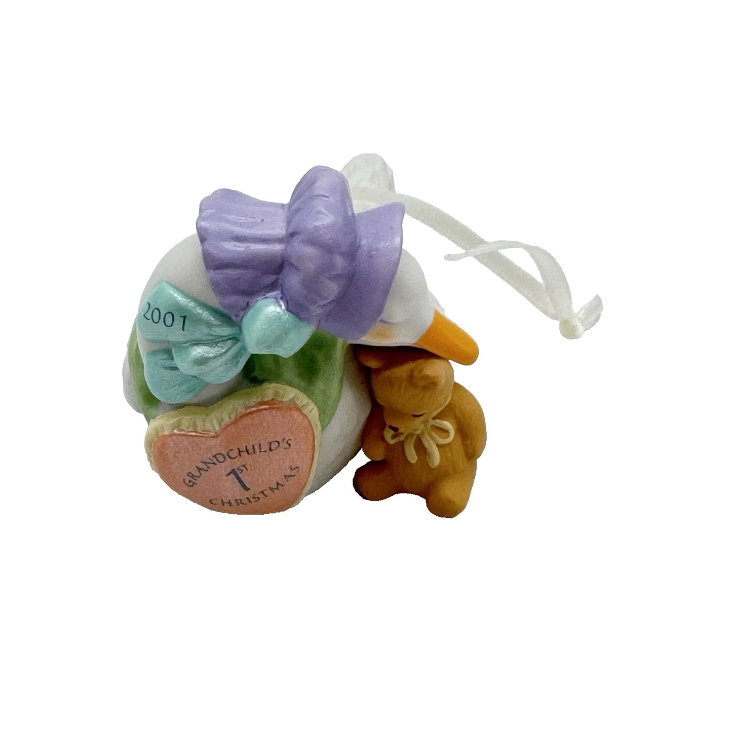 2001 GrandChild's First Christmas Hallmark Ornament (Baby's First Christmas) QX8485